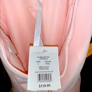 Women’s bridesmaid dress.